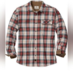 Legendary Whitetails Long Sleeve Button Down Cotton Flannel Shirt Size 5X Big